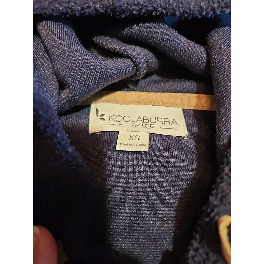 KOOLABURRA by UGG Women Sz XS Hoodie Sherpa Fleece Pullover Oversized Long (A944 - Picture 3 of 8